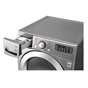 LG إل جي ™TWINWash ، غسالة ومجففة، 21.5/10 كجم، محرك يعمل بالدفع المباشر 6 حركات، تقنية ™TrueSteam، تقنية ThinQ, F0K2CHK2T2_FF70E1UDNK12, thumbnail 6