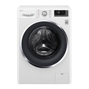 LG غسالة ، 9 كجم، محرك الدفع المباشر 6 حركات، تقنية العمل بالبخار، إمكانية إضافة قطع الغسيل، تقنية ThinQ, F4J6VYP2W, thumbnail 1