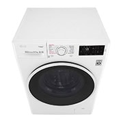 LG غسالة ومجففة، 5/9 كجم، محرك يعمل بالدفع المباشر 6 حركات، تقنية العمل بالبخار، إمكانية إضافة قطع الغسيل، تقنية ThinQ, F4J6VGP2W, thumbnail 6