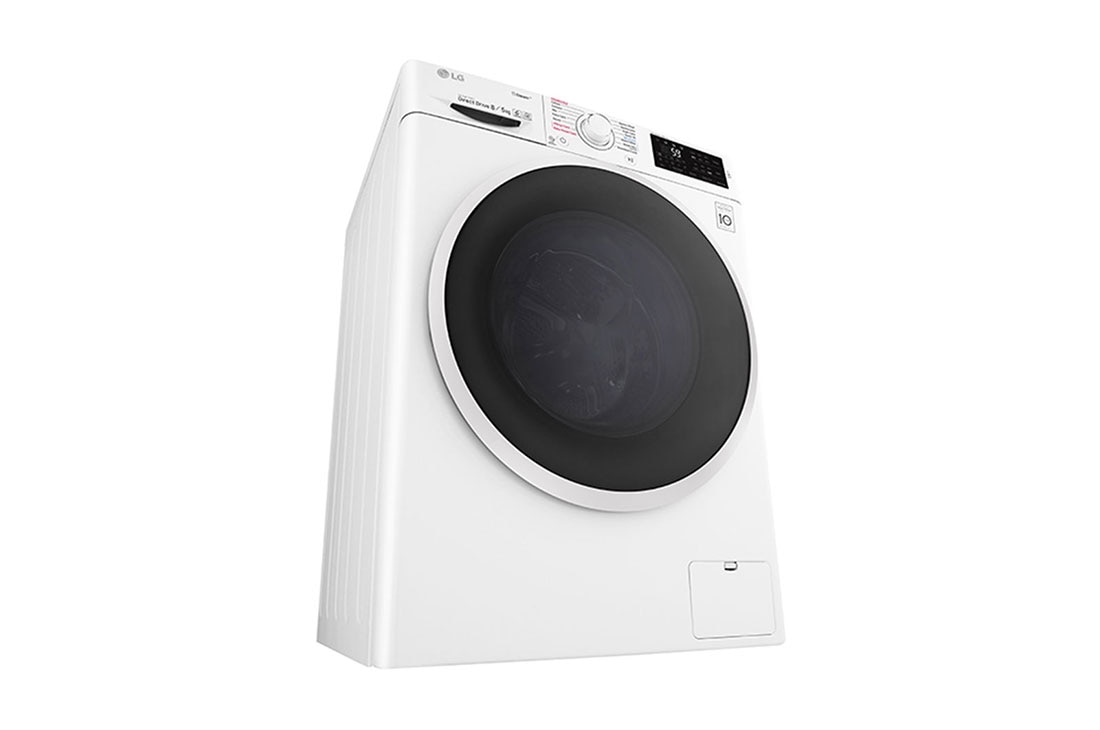 LG غسالة ومجففة، 5/8 كجم، محرك الدفع المباشر 6 حركات، تقنية البخار، إمكانية إضافة قطع الغسيل، تقنية ThinQ, F4J6TGP2W, thumbnail 14
