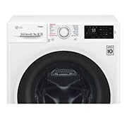 LG غسالة ومجففة، 5/8 كجم، محرك الدفع المباشر 6 حركات، تقنية البخار، إمكانية إضافة قطع الغسيل، تقنية ThinQ, F4J6TGP2W, thumbnail 4