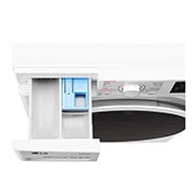 LG غسالة ومجففة، 5/8 كجم، محرك الدفع المباشر 6 حركات، تقنية البخار، إمكانية إضافة قطع الغسيل، تقنية ThinQ, F4J6TGP2W, thumbnail 6