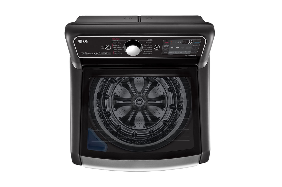 LG غسالة تحميل علوي 24 كغم، تقنية TurboWash3D من إل جي, T2472EFHSTL, thumbnail 3