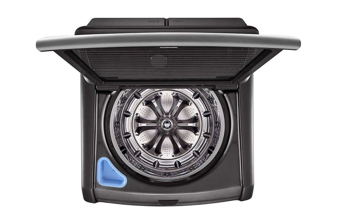 LG غسالة تحميل علوي 24 كغم، تقنية TurboWash3D من إل جي, T2472EFHSTL, thumbnail 4