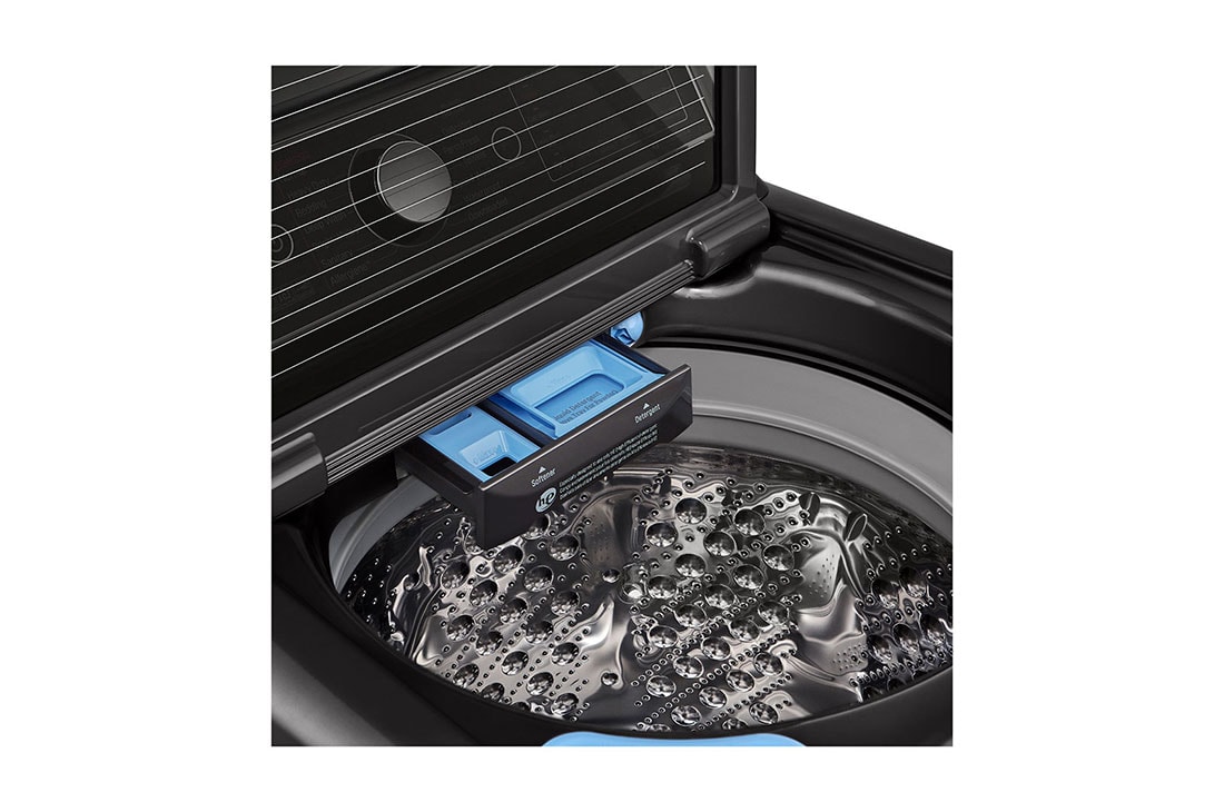 LG غسالة تحميل علوي 24 كغم، تقنية TurboWash3D من إل جي, T2472EFHSTL, thumbnail 6