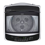 LG غسالة تحميل علوي 12كغم لون سيلفر TurboDrum من إل جي, T1788NEHTE, thumbnail 3