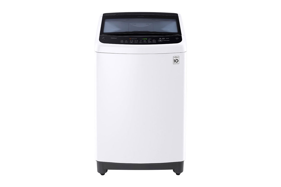 LG غسالة تحميل علوي 12 كغم لون أبيض TurboDrum من إل جي, T1788NEHTA