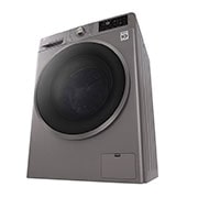 LG  غسالة ومجففة، 5/8 كجم، محرك الدفع المباشر 6 حركات، إمكانية إضافة قطع الغسيل، تقنية ThinQ, F4J6TMP8S, thumbnail 2