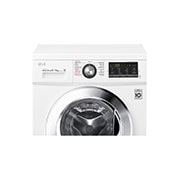 LG غسالة ومجففة لون أبيض حجم 8 كجم من إل جي, غسالة ومجففة، 5/8 كجم، محرك الدفع المباشر بتقنية الست حركات، تقنية العمل بالبخار، تقنية التشخيص الذكي™, FH4G6TDG2, thumbnail 4
