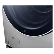 LG غسالة ومجففة 15/8 كجم، الذكاء الاصطناعي، تيربو ووش, صورة تفصيلية للزجاج المقوى, F15L9DGD, thumbnail 6