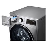 LG غسالة ومجففة 15/8 كجم، الذكاء الاصطناعي، تيربو ووش, صورة تفصيلية لفتحة الدرج الأيمن العلوي, F15L9DGD, thumbnail 7