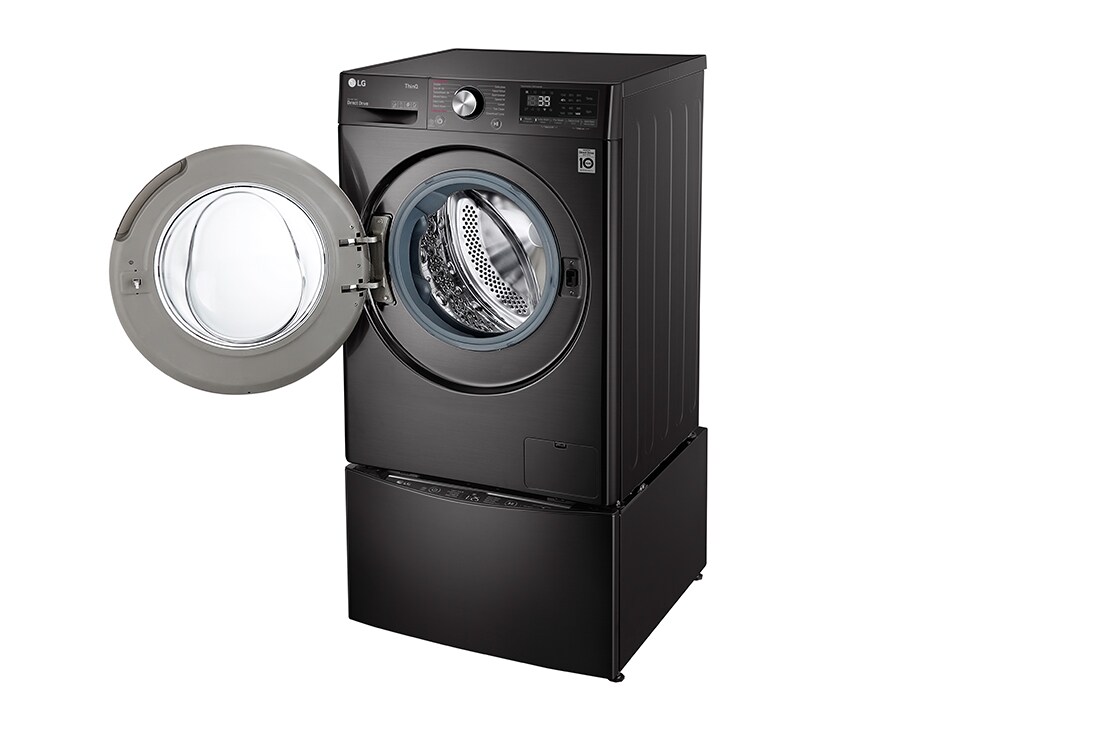 LG ™TWINWash من إل جي، غسالة 12 كجم، دفع مباشر بتقنية الذكاء الاصطناعي™، محرك لدفع المباشر 6حركات، تقنية البخار™، تقنية ThinQ, F4V9RWP2E_F8K5XNK9, F4V9RWP2E_F8K5XNK9, thumbnail 9