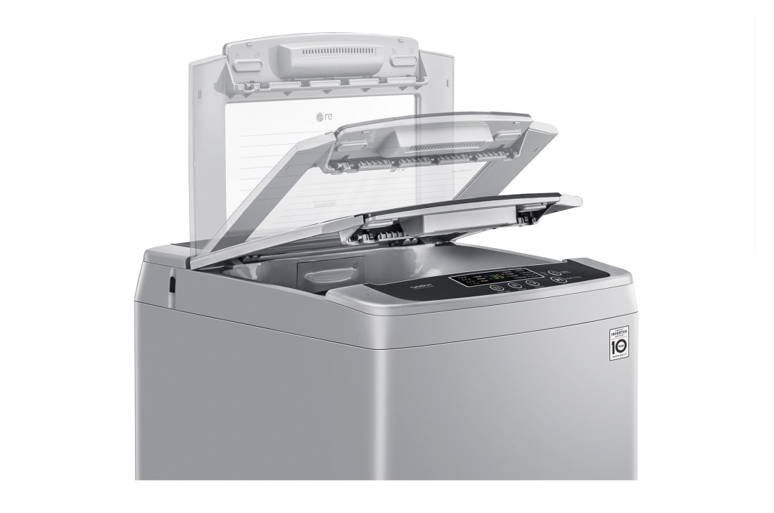 LG غسالة إل جي بتحميل علوي بسعة 7.5 كجم بتشخيص ذكي, T9586NDKVH, T9586NDKVH, thumbnail 4