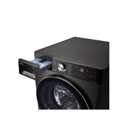 LG غسالة ونشافة 12/8 كجم بتقنية TurboWash 360 من إل جي, تفاصيل الخزانة من الجهة العلوية في أثناء فتحها, F4V9BCP2EE5, thumbnail 6