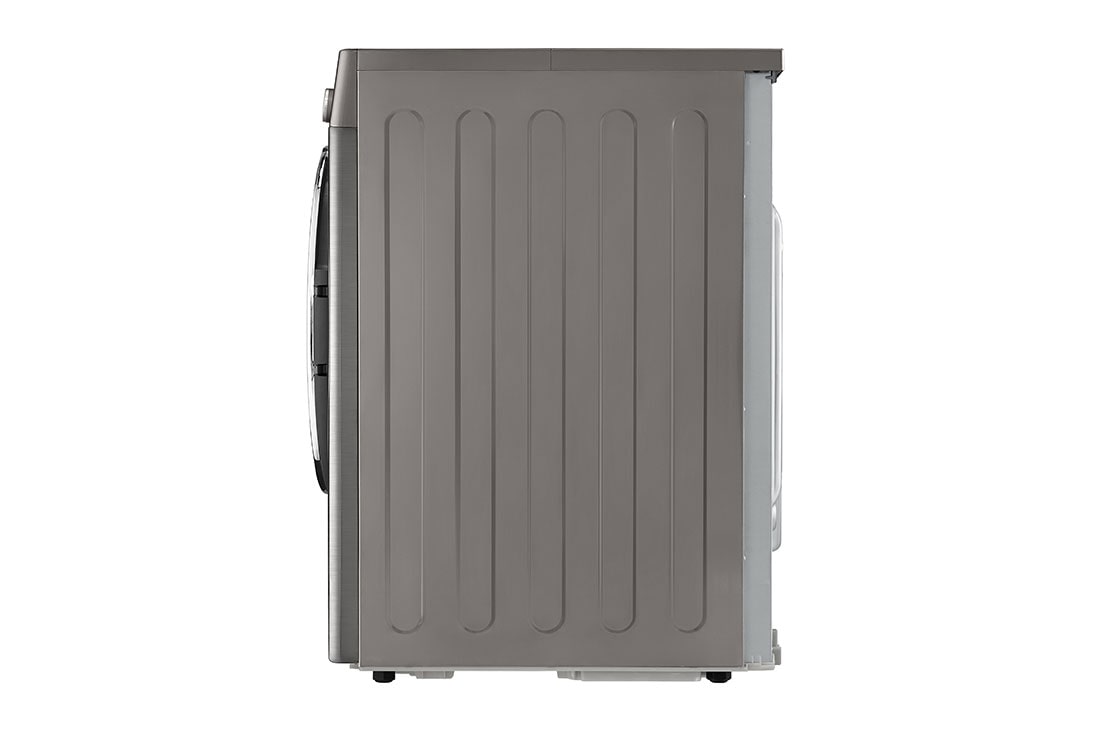 LG نشافة إل جي حجم 9 كجم موفرة للطاقة لون سلفر, Side view, RH90V9PV8N, thumbnail 9