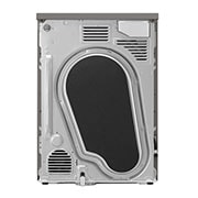 LG نشافة إل جي حجم 9 كجم موفرة للطاقة لون سلفر, Back side view, RH90V9PV8N, thumbnail 10
