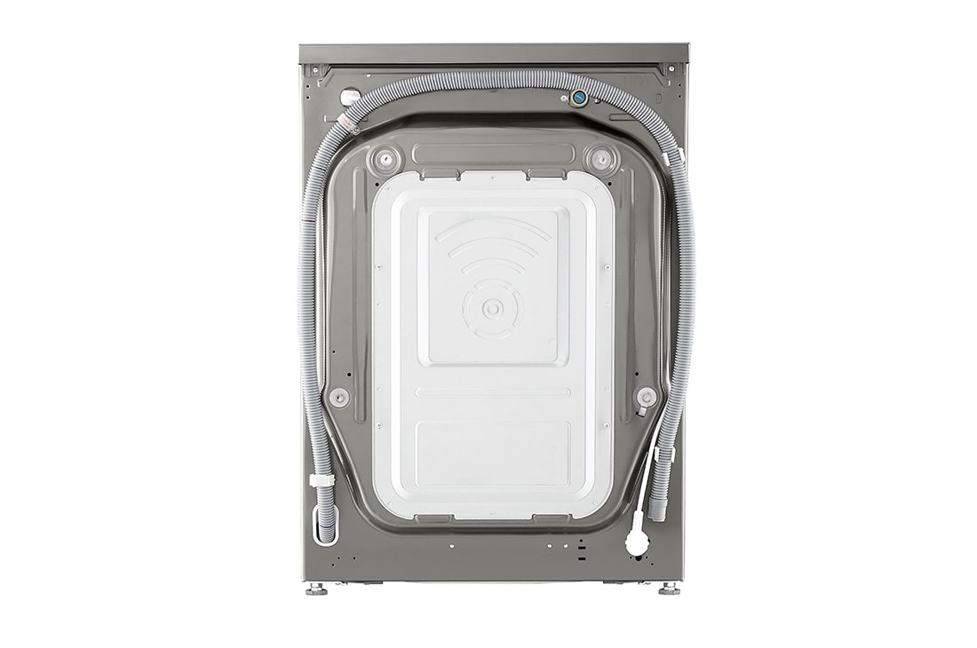 LG غسالة إل جي حجم 11 كجم لون فضي مع تقنية Steam, Back, F4V5EYLYP, thumbnail 15