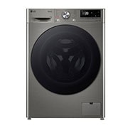 LG غسالة إل جي حجم 11 كجم لون فضي مع تقنية Steam, Front, F4V5EYLYP, thumbnail 1