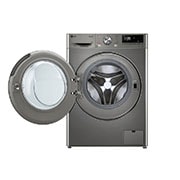 LG غسالة إل جي حجم 11 كجم لون فضي مع تقنية Steam, FrontOpen, F4V5EYLYP, thumbnail 2