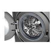 LG غسالة إل جي حجم 11 كجم لون فضي مع تقنية Steam, Drum, F4V5EYLYP, thumbnail 4