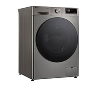 LG غسالة إل جي حجم 11 كجم لون فضي مع تقنية Steam, Left, F4V5EYLYP, thumbnail 10