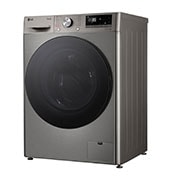 LG غسالة إل جي حجم 11 كجم لون فضي مع تقنية Steam, Right, F4V5EYLYP, thumbnail 12