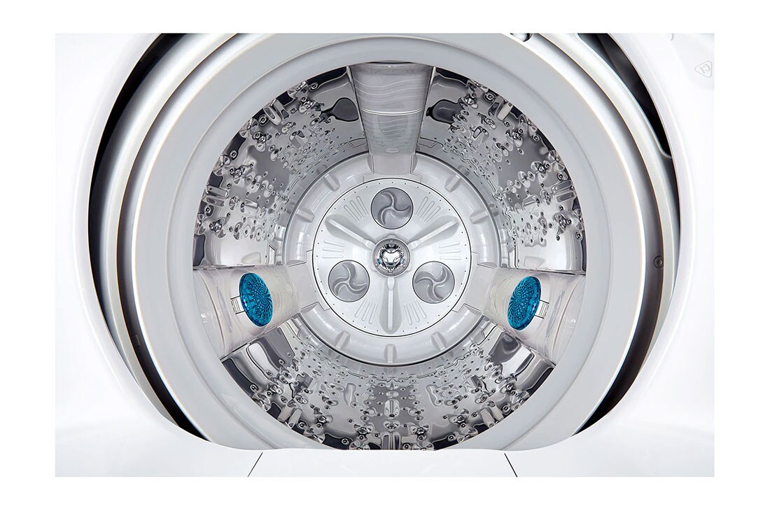 LG غسالة فتحة علوية لون رمادي حجم 12 كجم مع عاكس ذكي, T1785NEHT, T1785NEHT, thumbnail 3