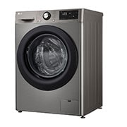 LG غسالة فيفاتشي من إل جي حجم 9 كيلو لون بلاتنيم, Left View, F4R3VYG6P, thumbnail 12