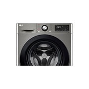LG غسالة فيفاتشي من إل جي حجم 9 كيلو لون بلاتنيم, Front Panel  View, F4R3VYG6P, thumbnail 5