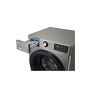 LG غسالة فيفاتشي من إل جي حجم 9 كيلو لون بلاتنيم, Front open Draw, F4R3VYG6P, thumbnail 6