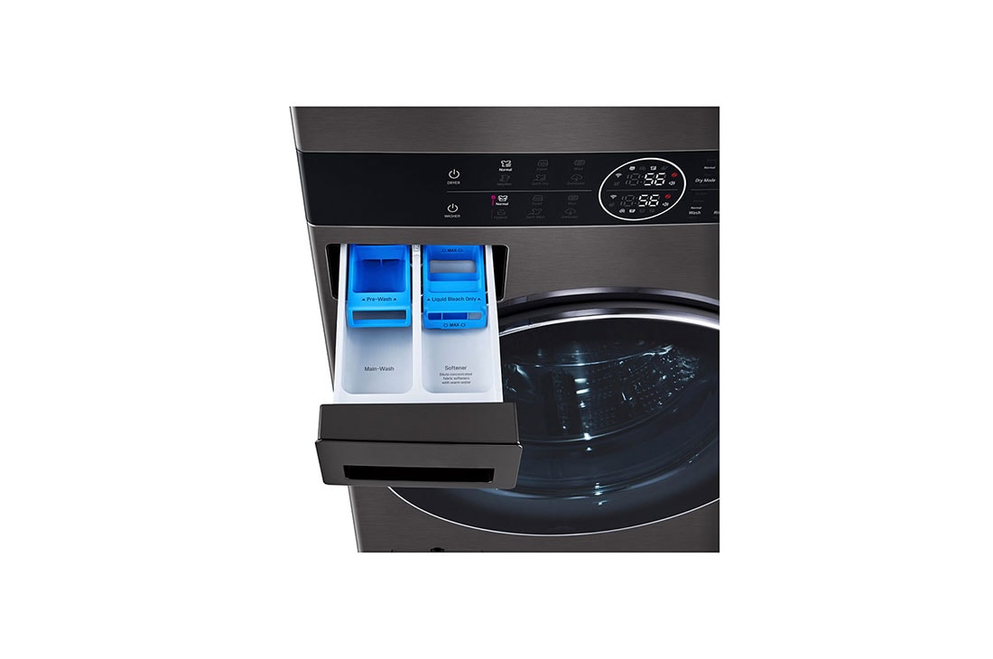 LG إل جي Washtower غسالة سعة 19 كجم ومجففة سعة 16 كجم, Dryer Drum detail, W1S1CVK2EHM, thumbnail 5