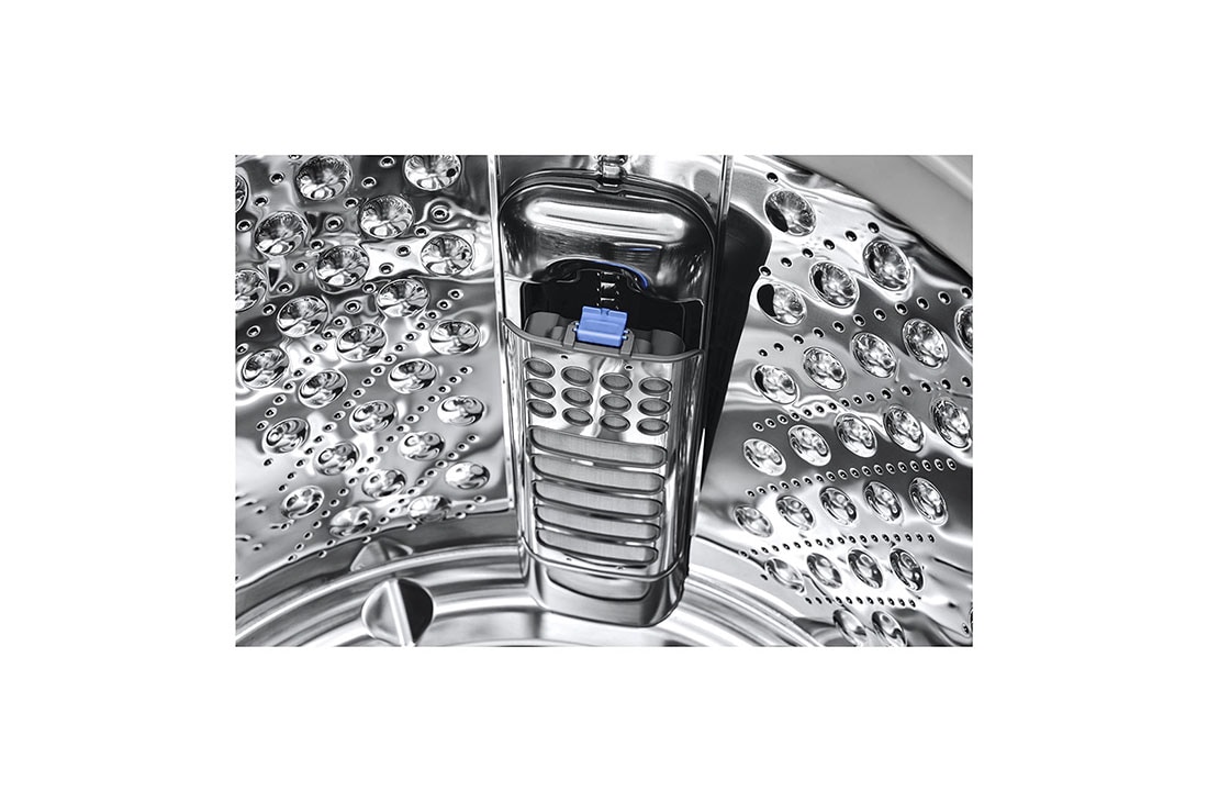 LG غسالة تعبئة علوية سعة 17.5 كجم ، لون فضي من إل جي, Detail View, T18H9EFHTP, thumbnail 6