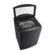 LG غسالة تعبئة علوية سعة 17.5 كجم ، لون فضي من إل جي, Left Perspective door open view, T18H9EFHTP, thumbnail 9