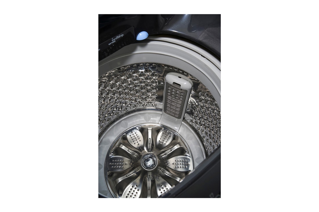 LG غسالة تعبئة علوية سعة 15 كجم لون أسود من إل جي, Drum, T15H7EHHTP, thumbnail 7