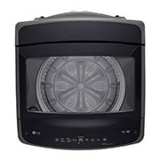 LG غسالة فتحة علوية حجم 15 كجم مع Smart Inverter وحوض Turbo Drum, Door closed top view, T18V1NDHT2C, thumbnail 7