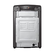 LG غسالة فتحة علوية حجم 15 كجم مع Smart Inverter وحوض Turbo Drum, Back view, T18V1NDHT2C, thumbnail 16