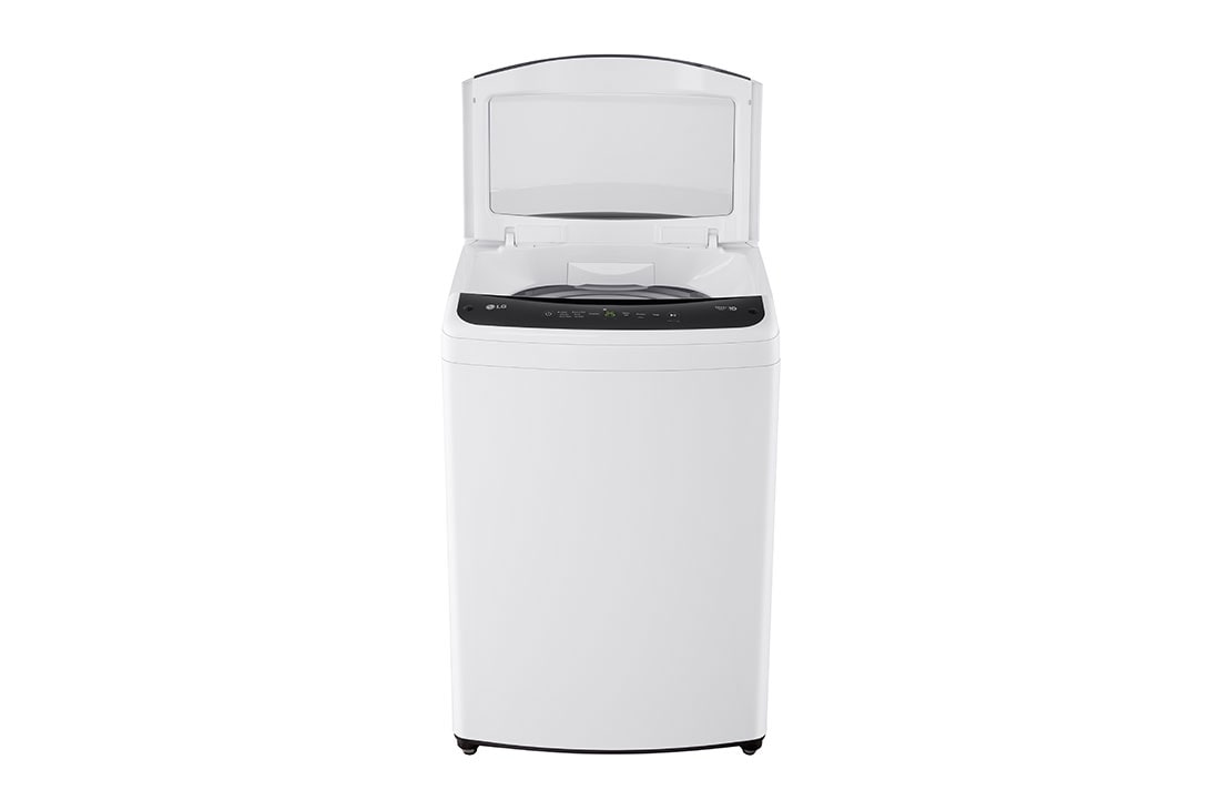 LG غسالة فتحة علوية حجم 12 كجم مع Smart Inverter وحوض Turbo Drum, Left side view with door open, T18V1NDHTCC, thumbnail 11