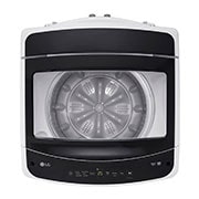 LG غسالة فتحة علوية حجم 12 كجم مع Smart Inverter وحوض Turbo Drum, Top perspective view, T18V1NDHTCC, thumbnail 9
