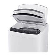 LG غسالة فتحة علوية حجم 12 كجم مع Smart Inverter وحوض Turbo Drum, open door, T18V1NDHTCC, thumbnail 13