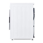 LG غسالة أمامية التعبئة سعة 8 كجم مع محرك Inverter Direct Drive بـ 6 حركات, side view, F2Y1TYP3W, thumbnail 12