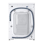 LG غسالة أمامية التعبئة سعة 8 كجم مع محرك Inverter Direct Drive بـ 6 حركات, rear view, F2Y1TYP3W, thumbnail 13