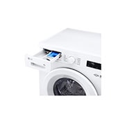 LG غسالة أمامية التعبئة سعة 8 كجم مع محرك Inverter Direct Drive بـ 6 حركات, detergent tray view, F2Y1TYP3W, thumbnail 3