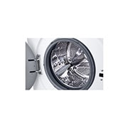 LG غسالة أمامية التعبئة سعة 8 كجم مع محرك Inverter Direct Drive بـ 6 حركات, drum view, F2Y1TYP3W, thumbnail 5