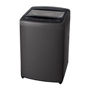 LG غسالة تحميل علوي سعة 18 كجم لون أسود متوسط مع عاكس ذكي وحوض Turbo Drum, right side view, T18V1NDHT2, thumbnail 14