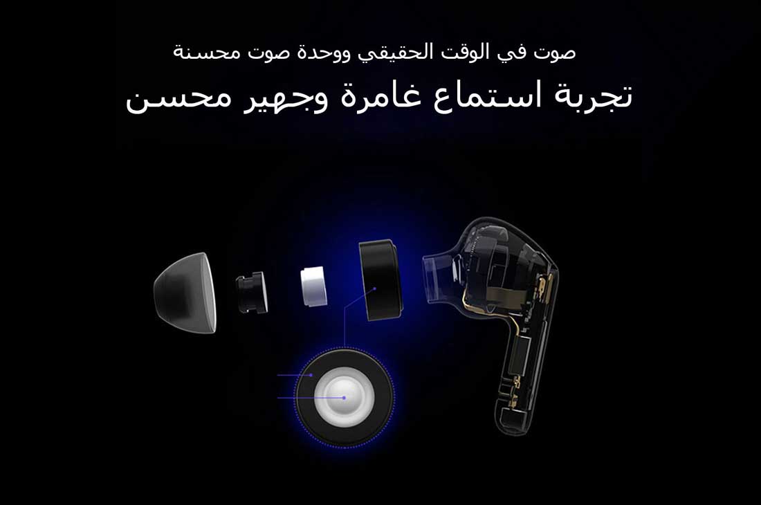 LG سماعات أذن من إل جي - بلوتوث لون أسود | إل جي, HBS-FN7, HBS-FN7, thumbnail 3