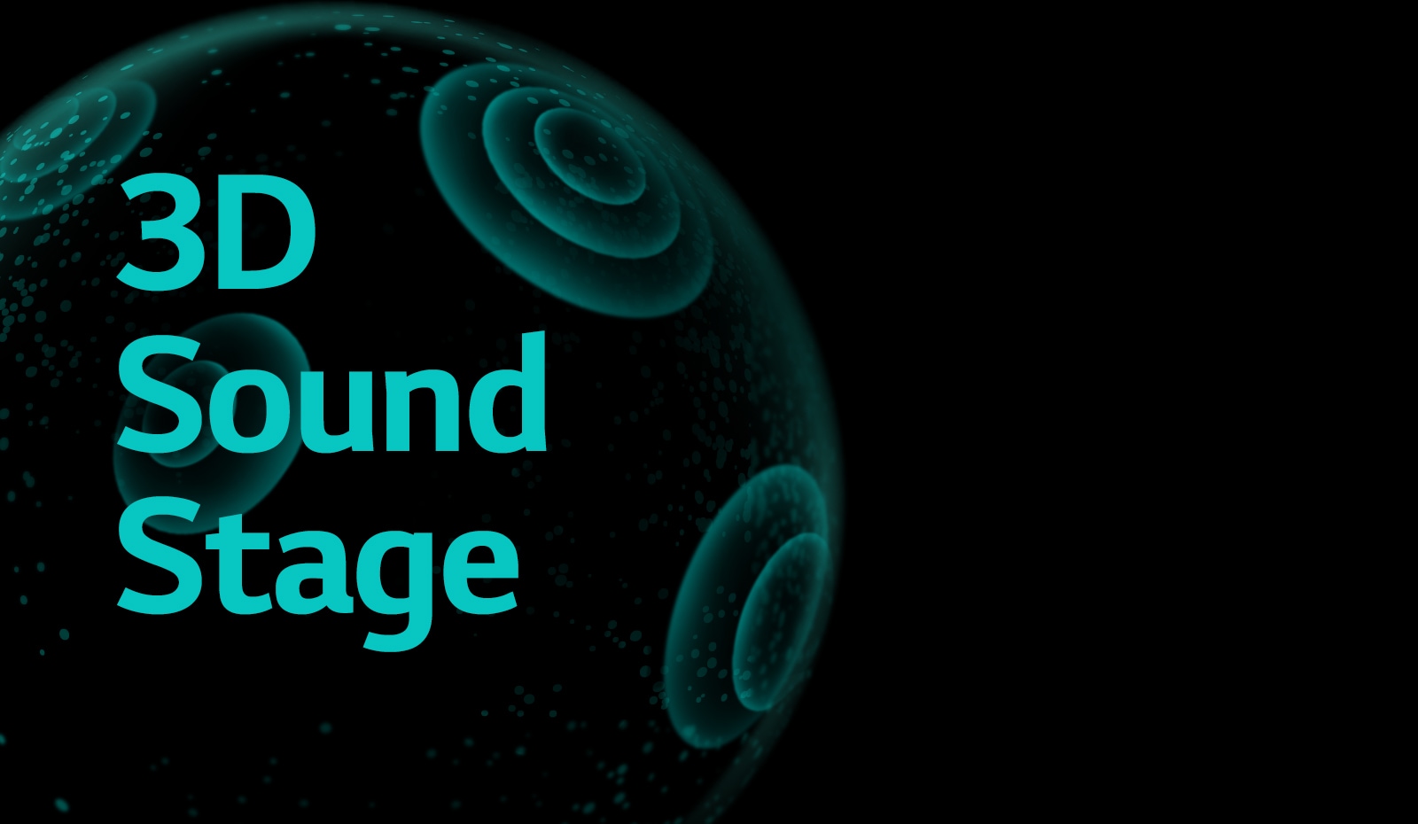 يحيط حاجز شفاف بسيدة تشاهد فيلمًا على هاتفها مرتدية TONE Free، وتعلوها الجملة "3D Sound stage".