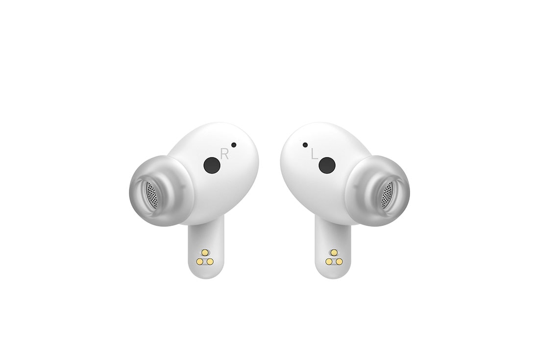 LG TONE Free FP8 - سماعات أذن لاسلكية بتقنية UVnano محسّنة لإلغاء الضوضاء, 'يُفتح منظر علوي للحامل مع الإضاءة المزاجية., TONE-FP8W, thumbnail 3