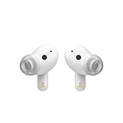 LG TONE Free FP8 - سماعات أذن لاسلكية بتقنية UVnano محسّنة لإلغاء الضوضاء, 'يُفتح منظر علوي للحامل مع الإضاءة المزاجية., TONE-FP8W, thumbnail 3