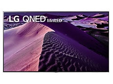 صورة الليل لصحراء أرجوانية الشكل على QNED85.