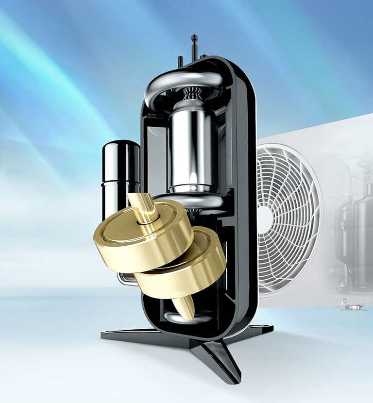 DUAL Inverter Compressor™ With 10 Year Warranty2